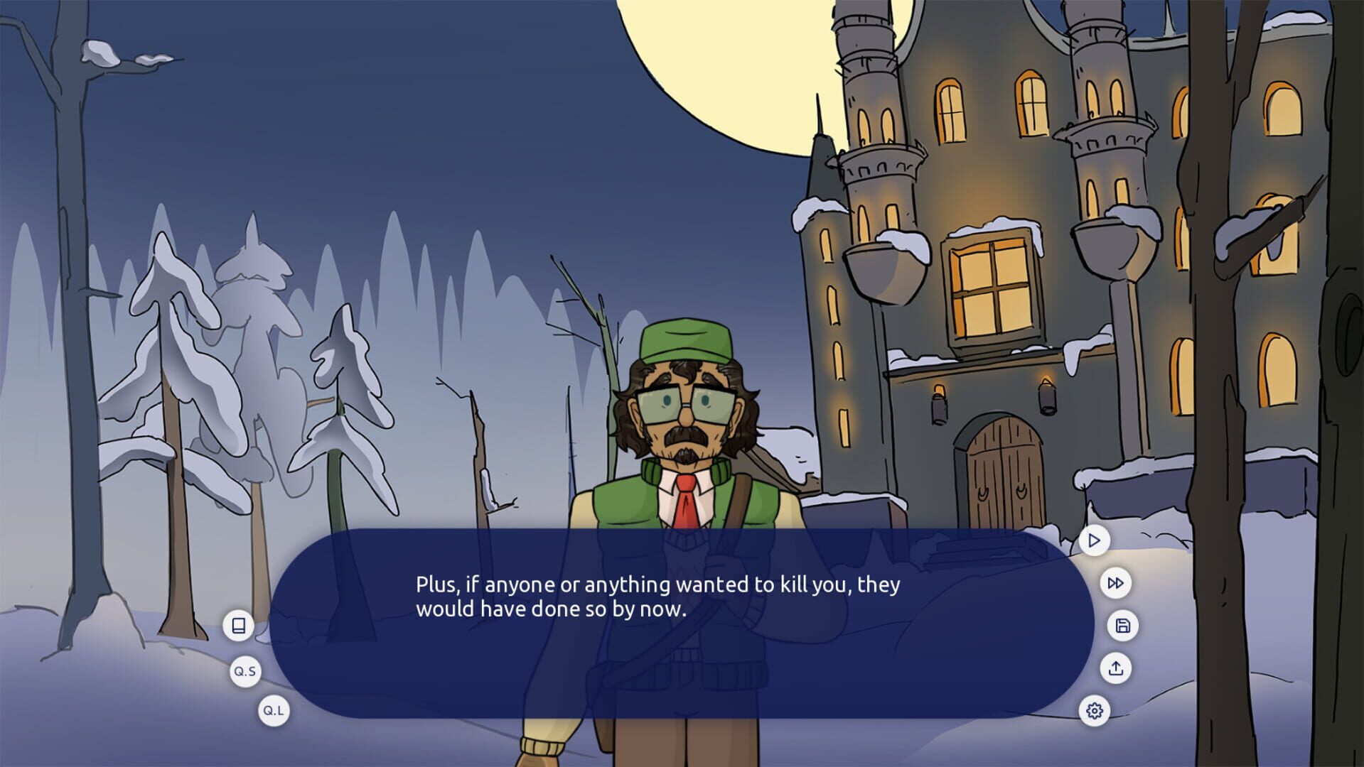 Foto do jogo Panicked and Surrounded by Hot Vampires