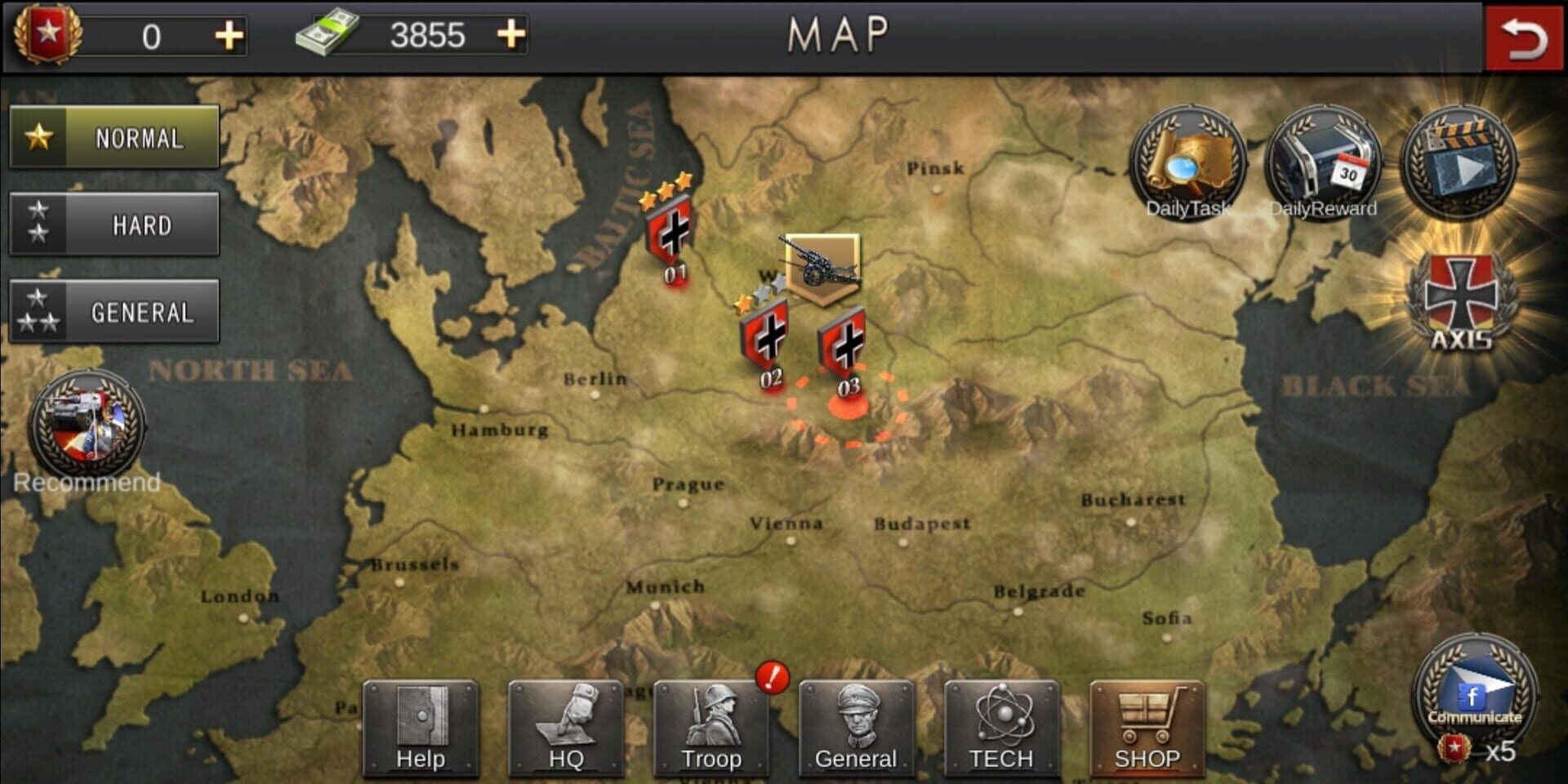 Foto do jogo World War 2: Strategy Simulator