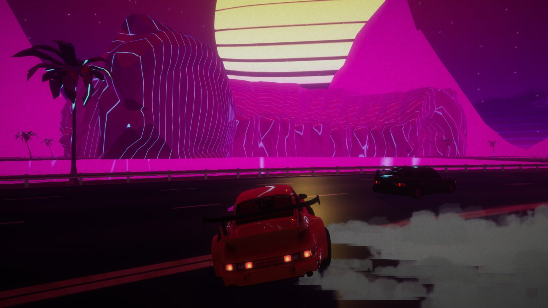 Foto do jogo RetroDrift: Retrowave Online Road