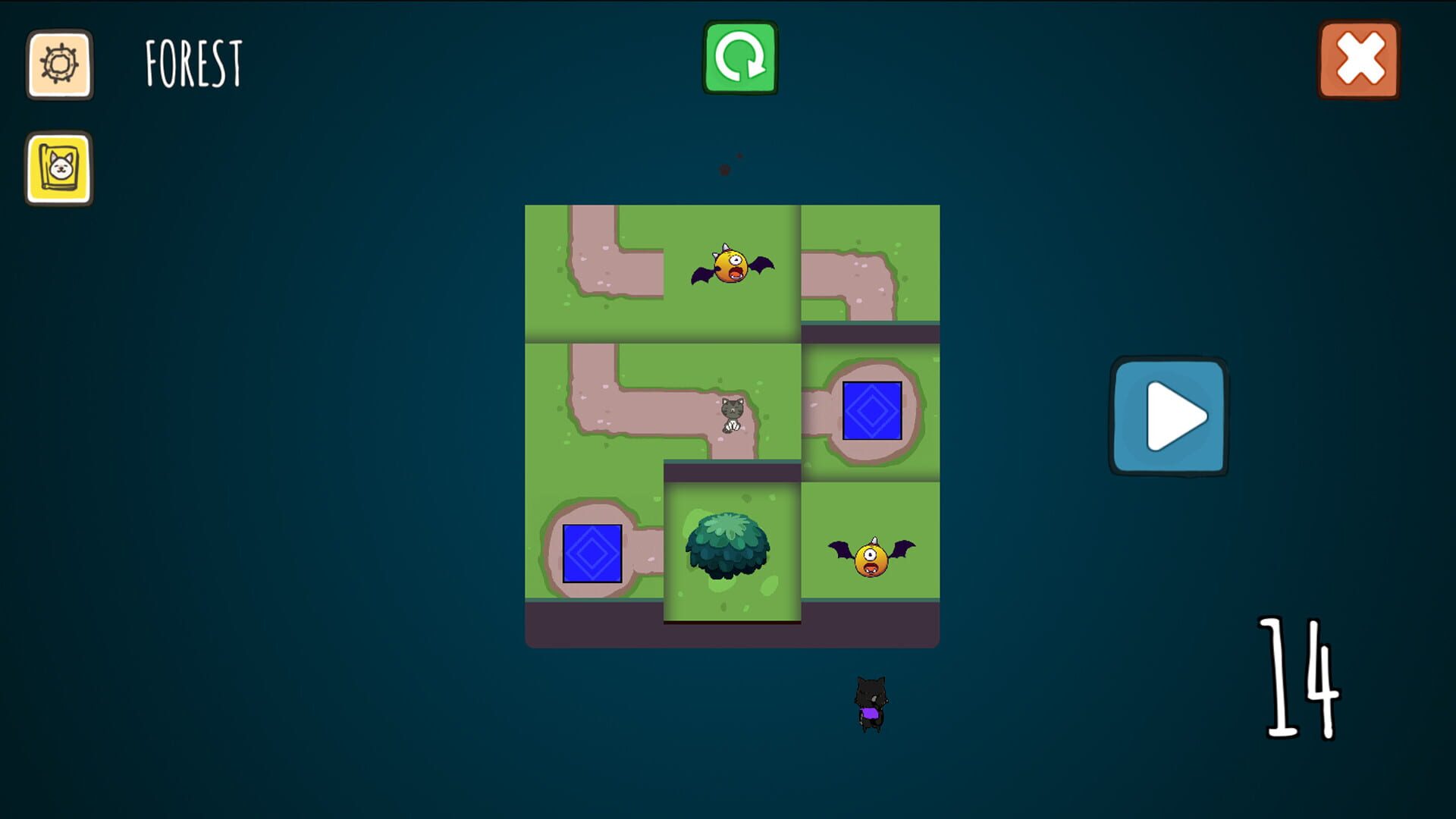 Foto do jogo Cat Swap Tiles