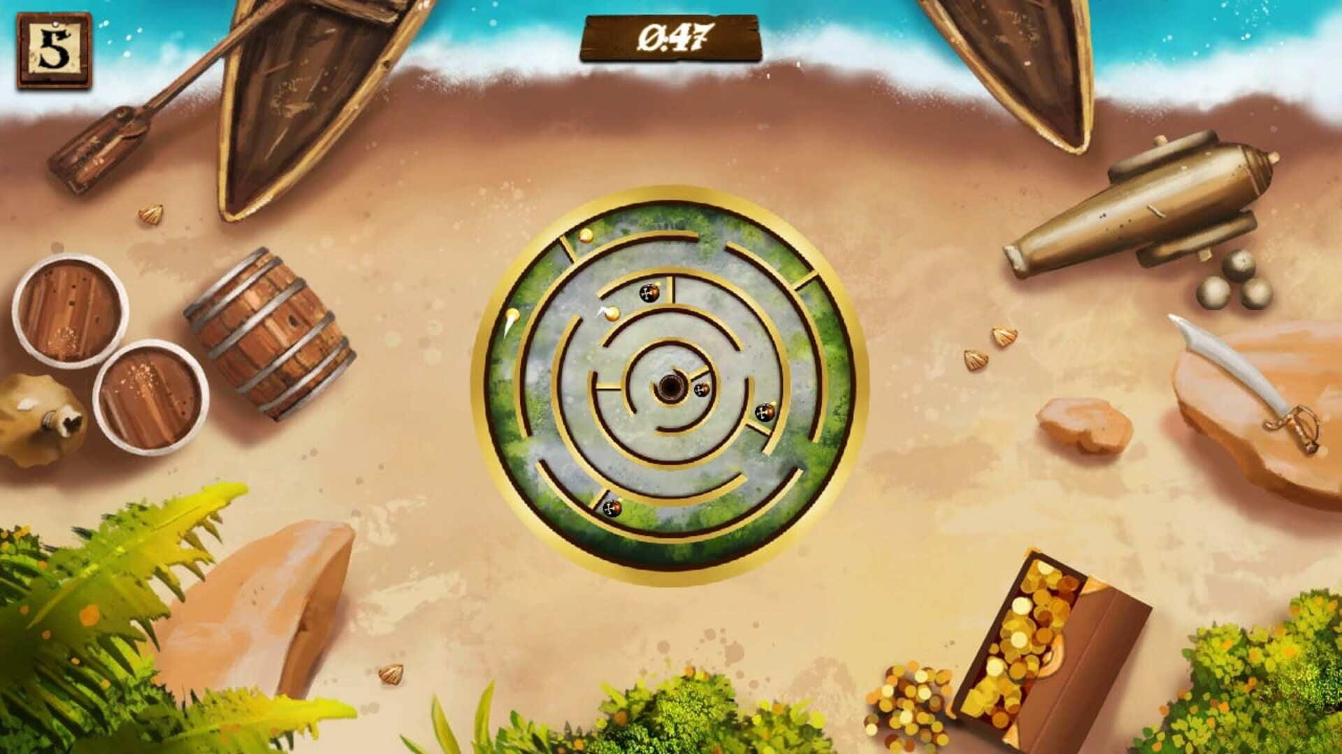 Foto do jogo Pirate Treasure: Island of Mazes