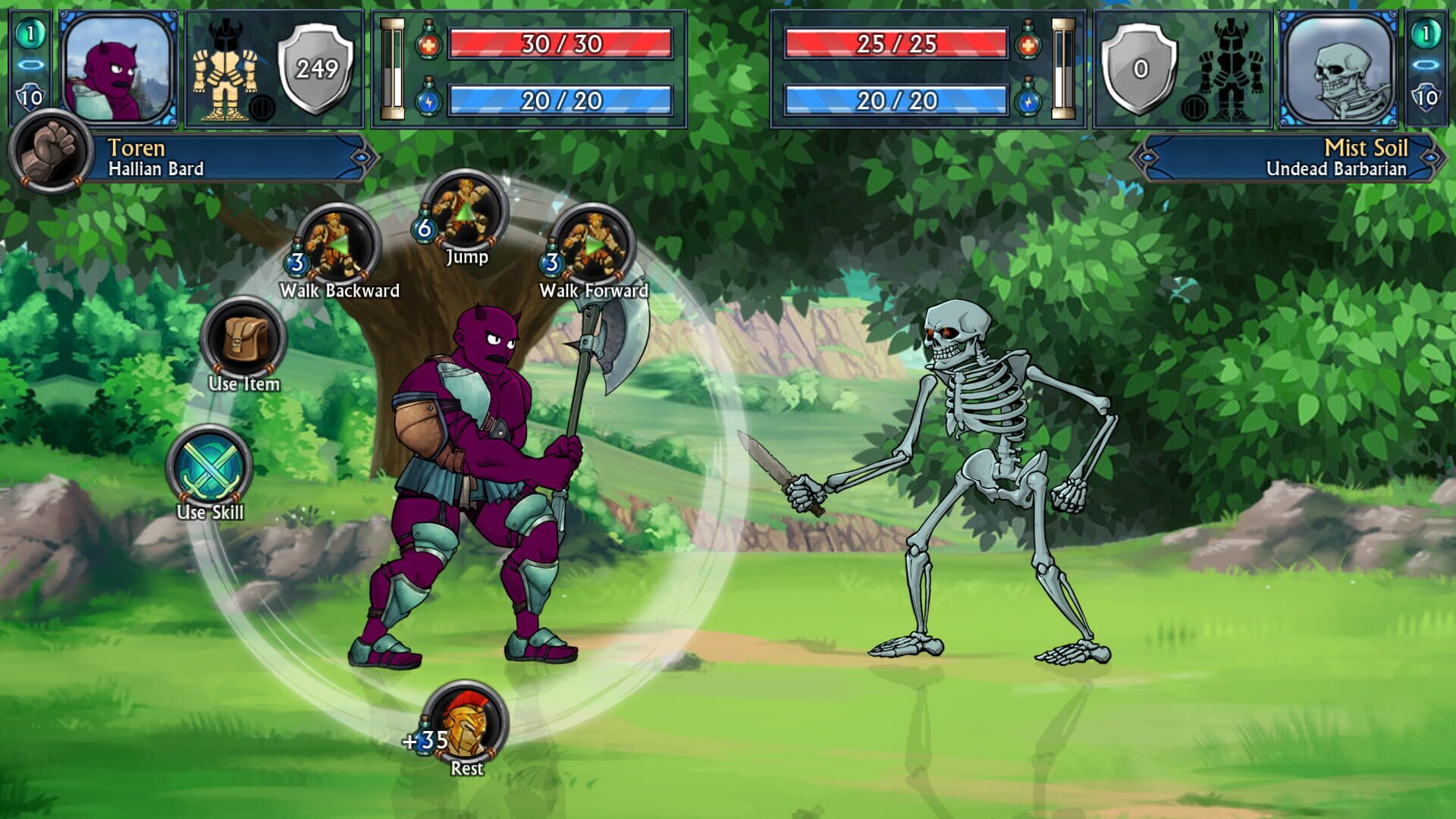 Foto do jogo Swords and Sandals Immortals