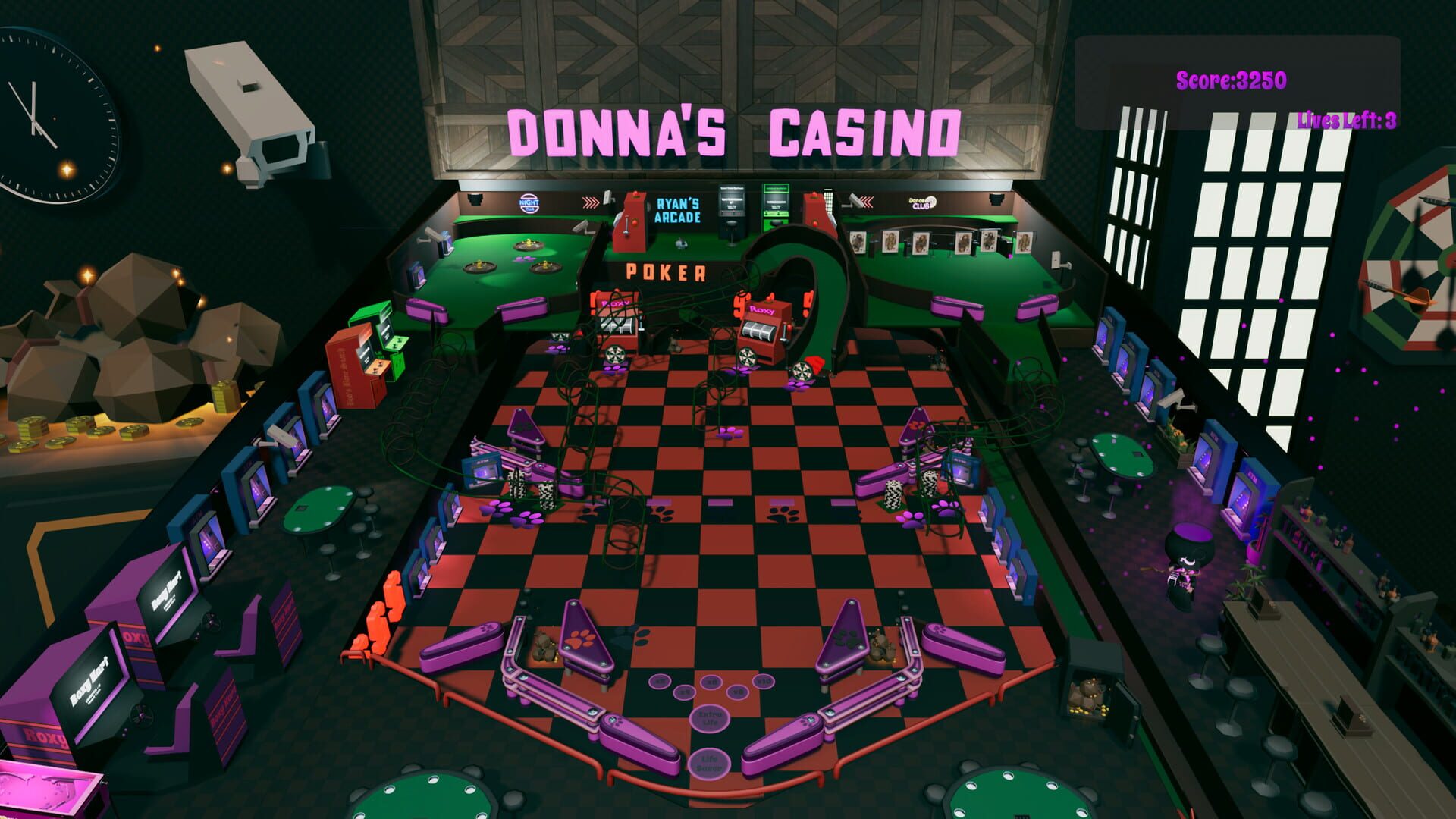 Foto do jogo Roxy Raccoon's Pinball Panic
