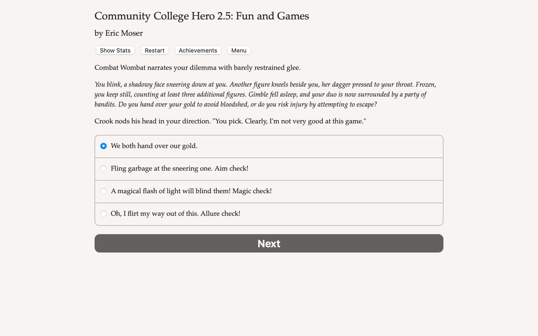 Foto do jogo Community College Hero: Fun and Games