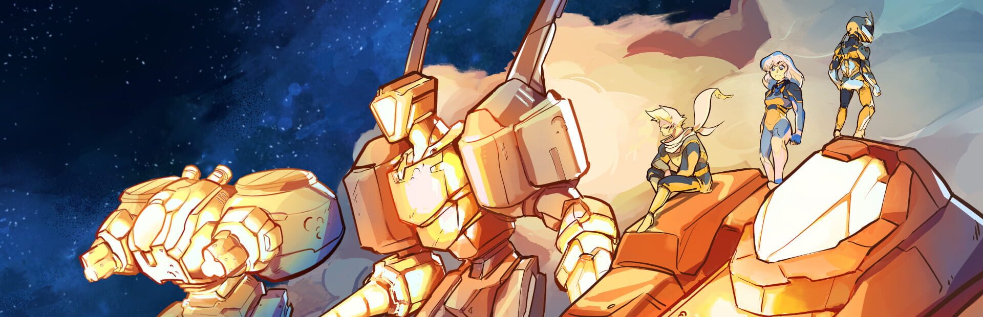 Foto do jogo Ignited Steel: Mech Tactics