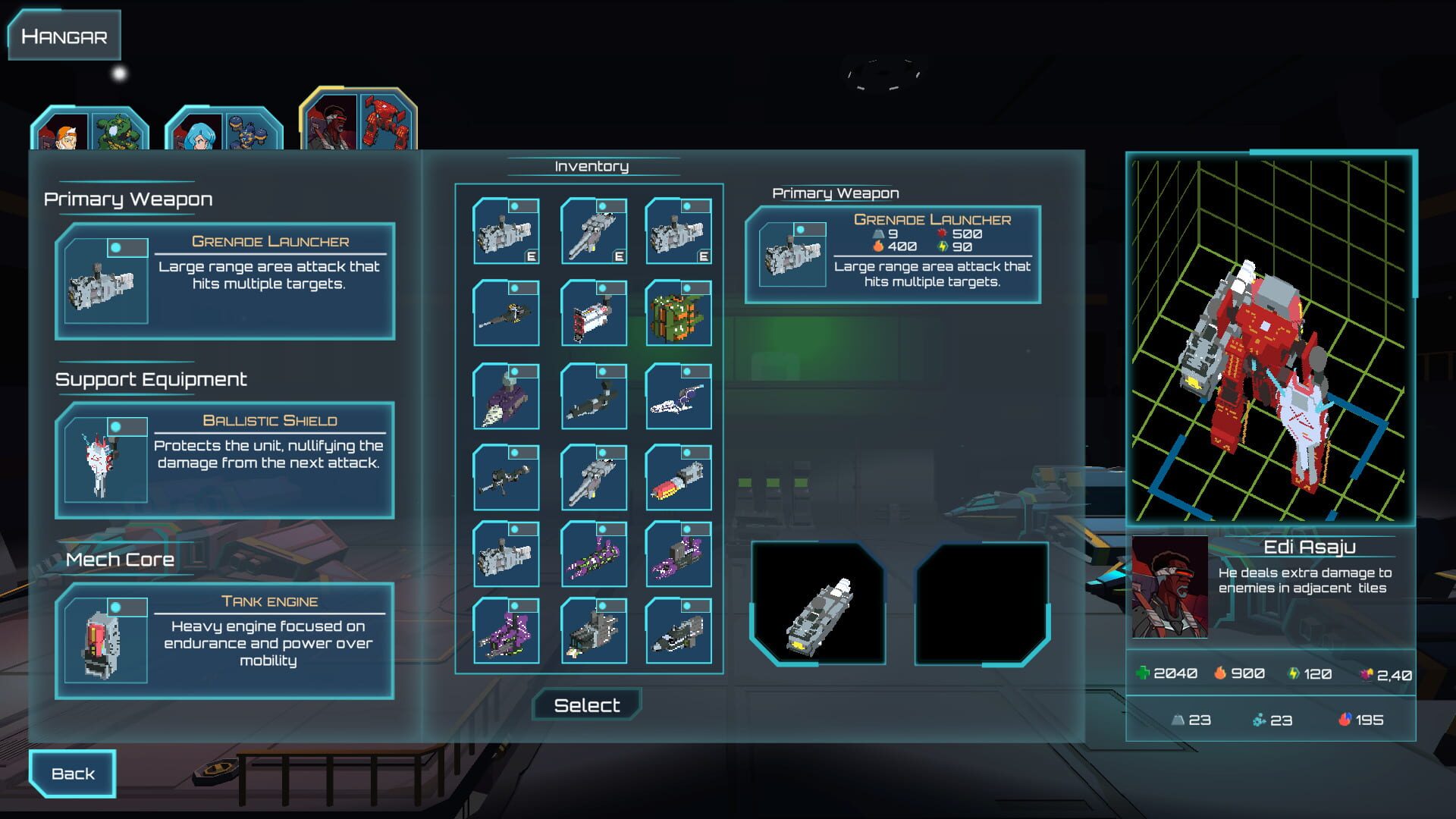 Foto do jogo Ignited Steel: Mech Tactics
