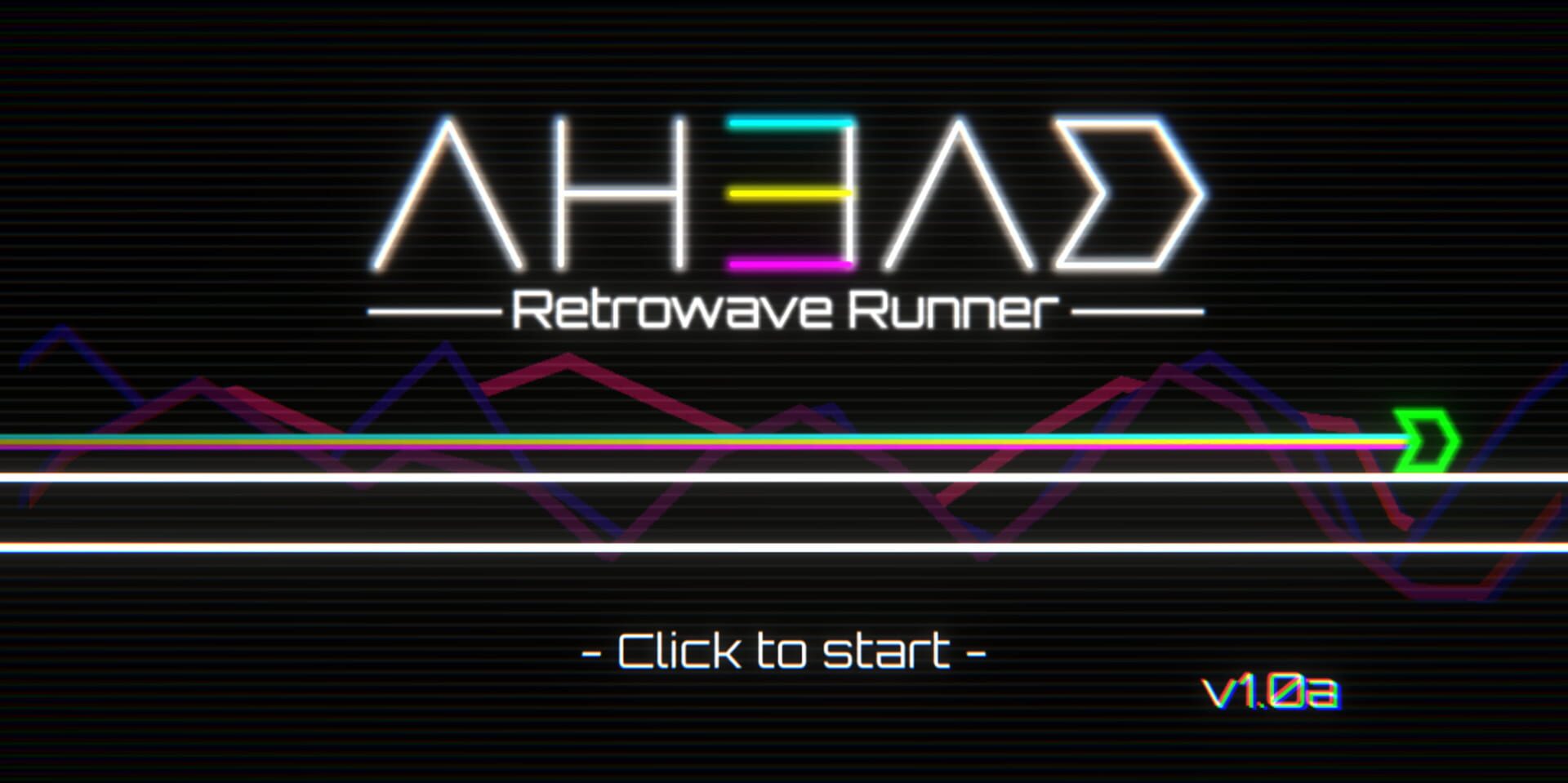 Foto do jogo AH3AD: Retrowave Runner