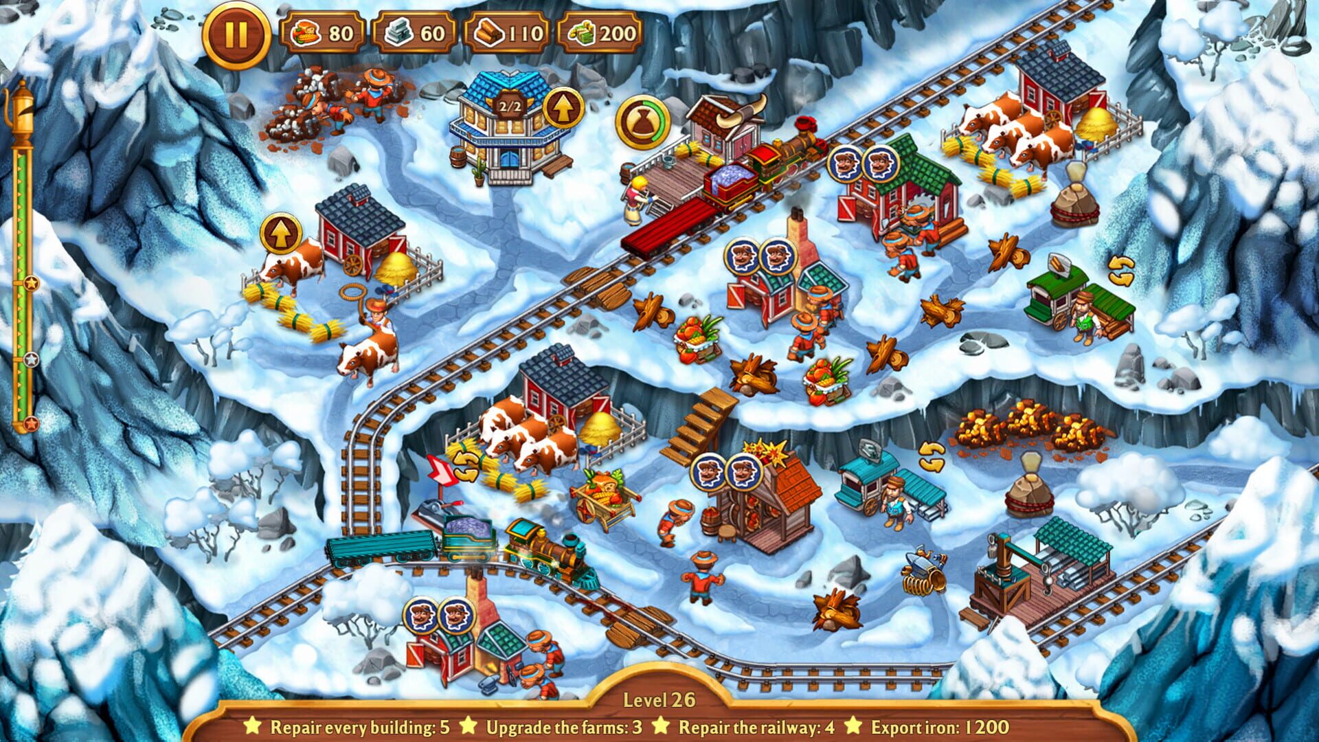 Foto do jogo Golden Rails: Road to Klondike