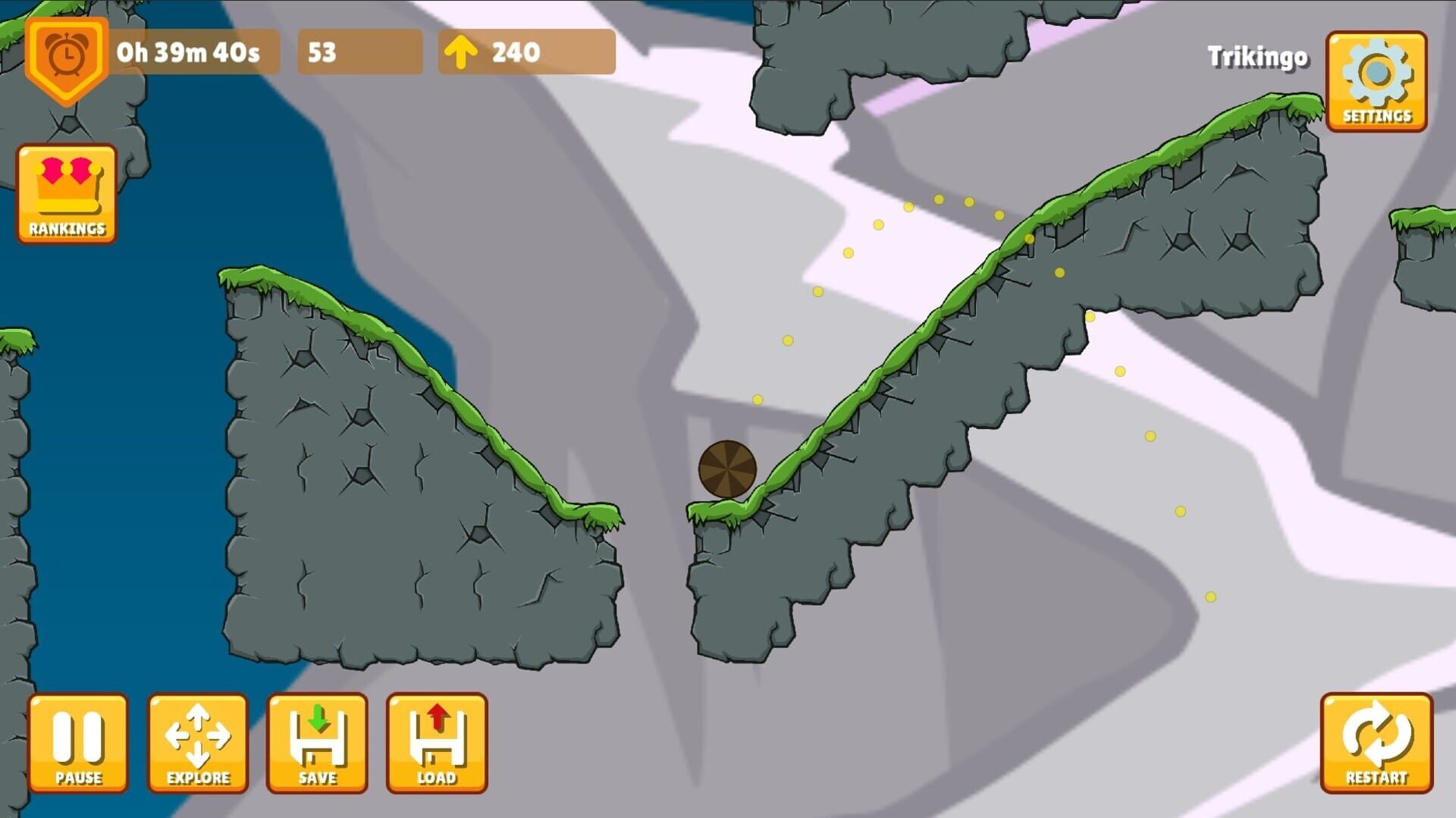 Foto do jogo Rolling Over It