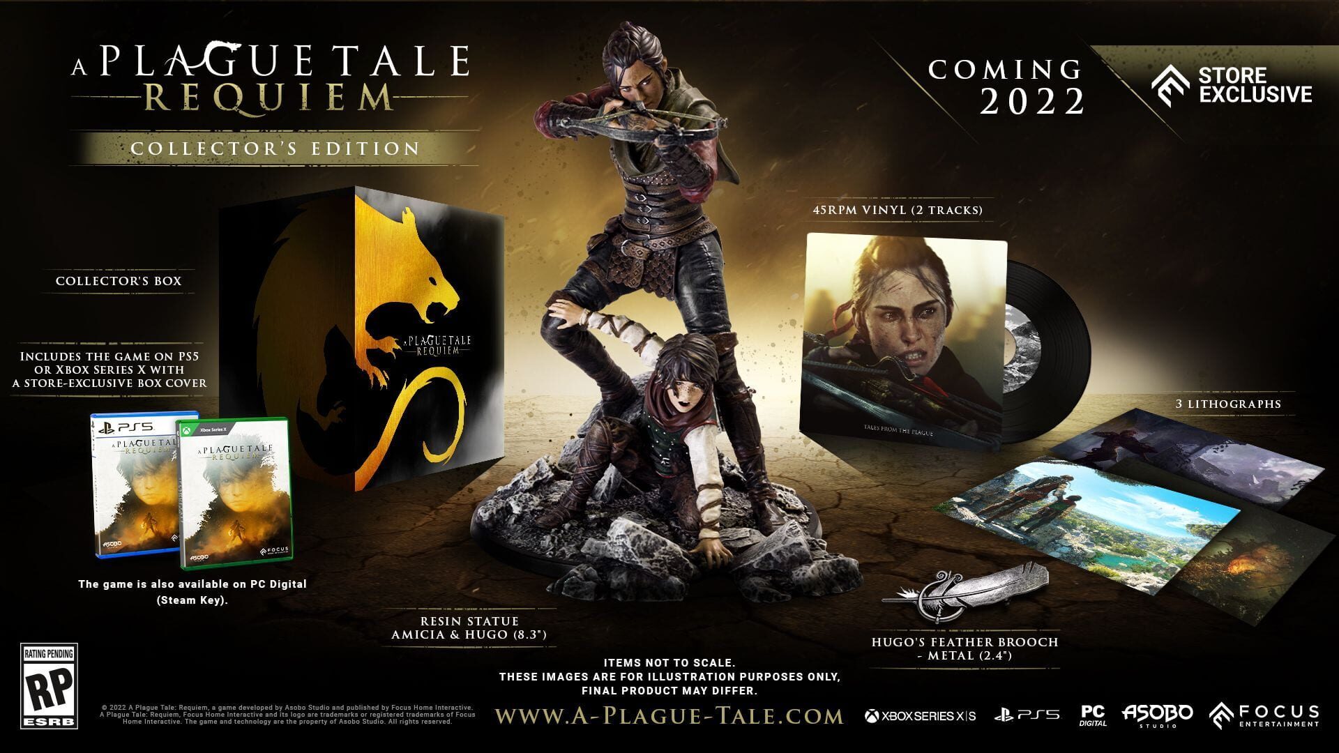 Foto do jogo A Plague Tale: Requiem - Collector's Edition