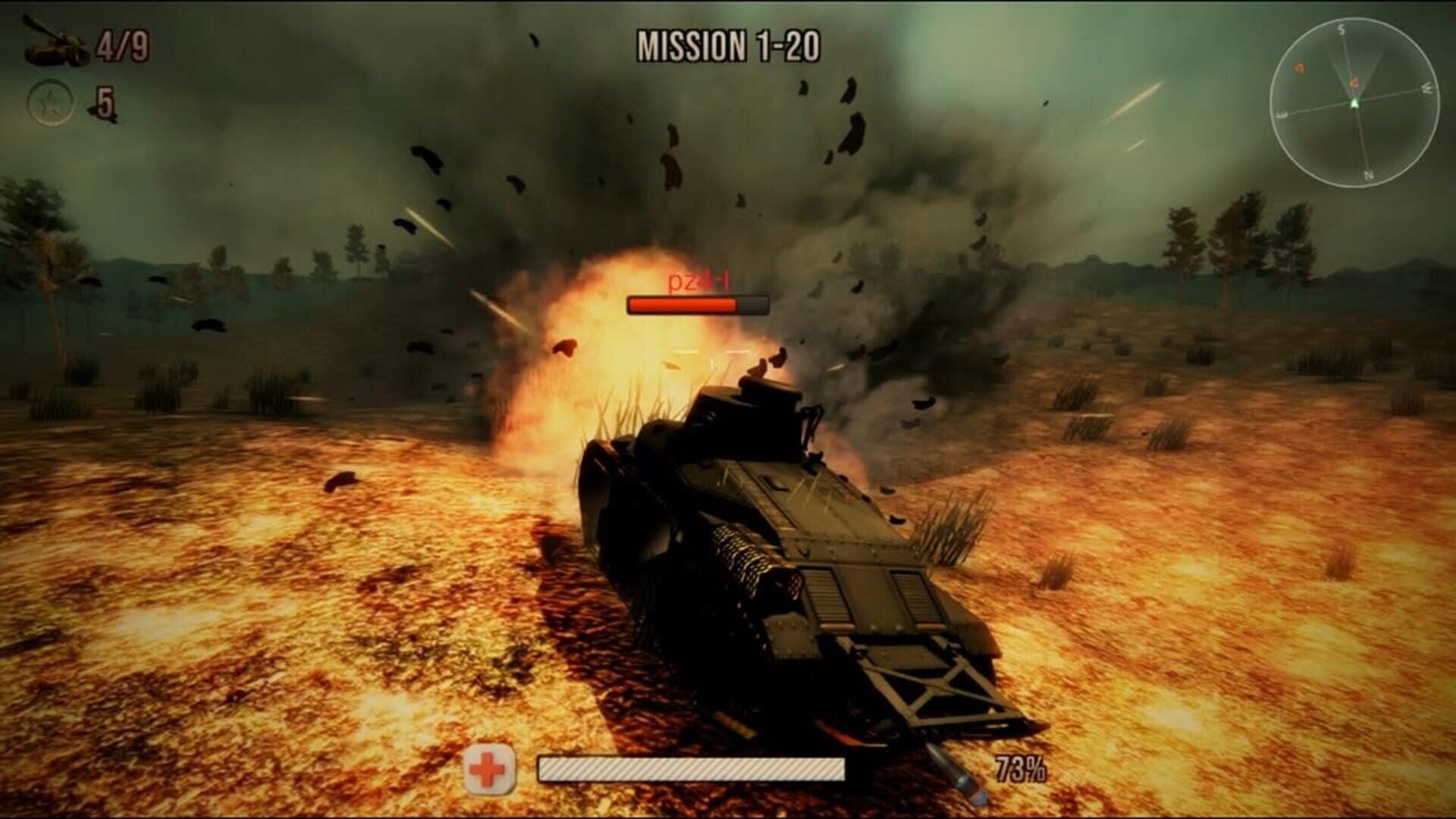 Foto do jogo World War: Tank Battle