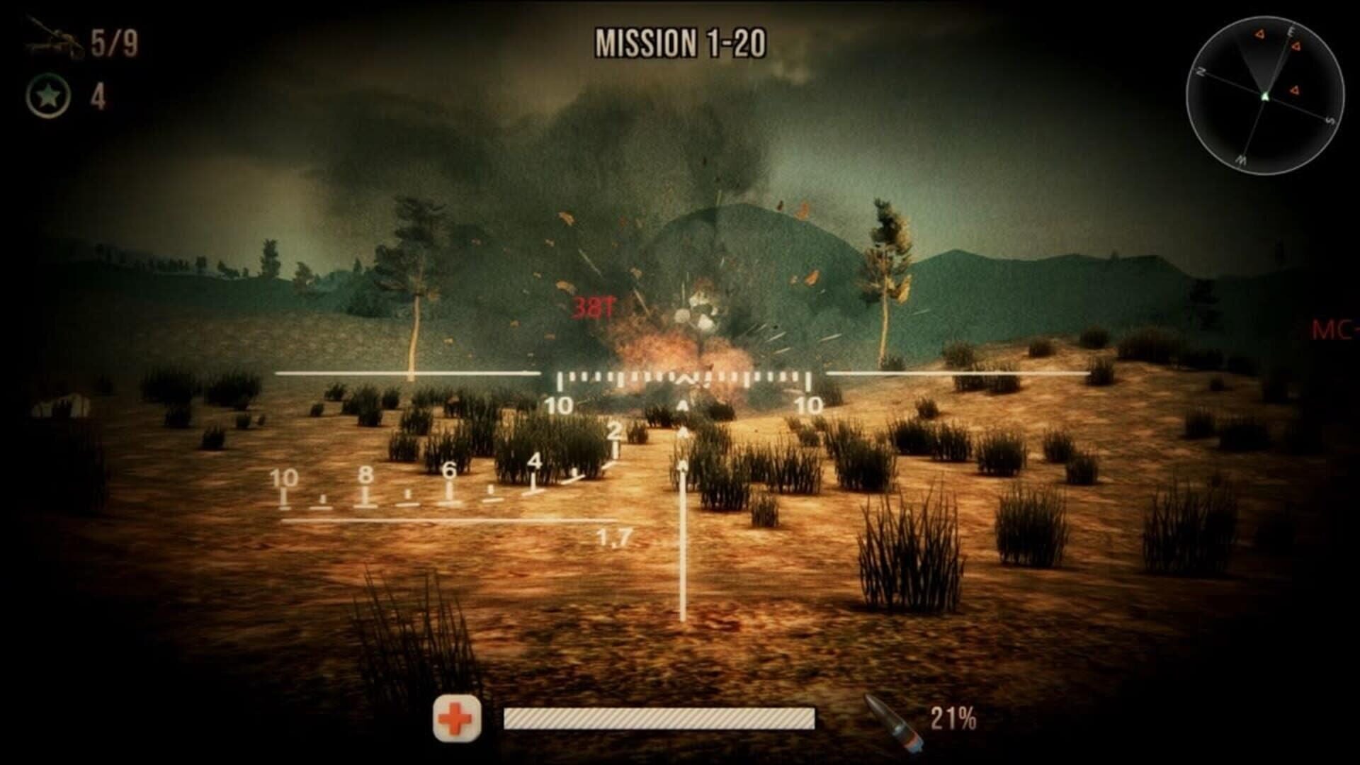 Foto do jogo World War: Tank Battle