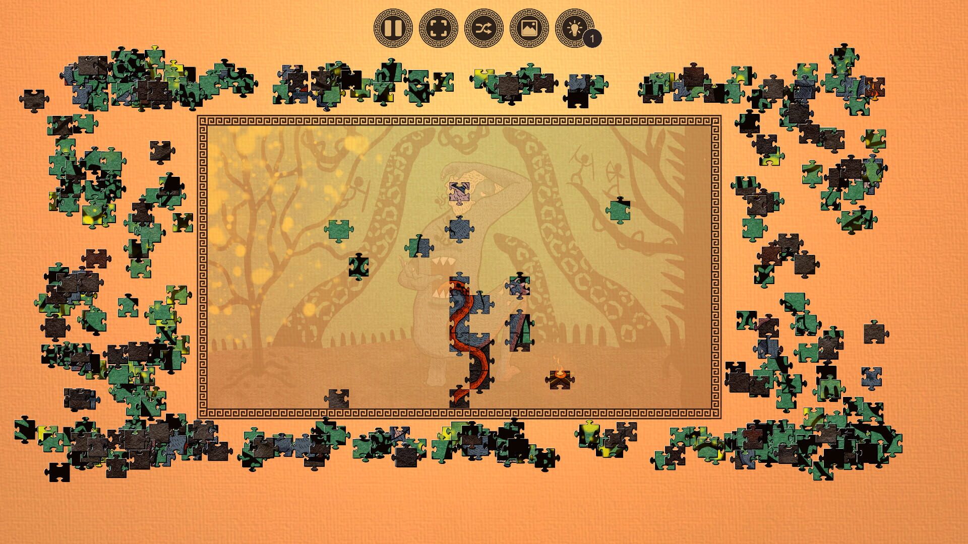 Foto do jogo Jigsaw Bestiary