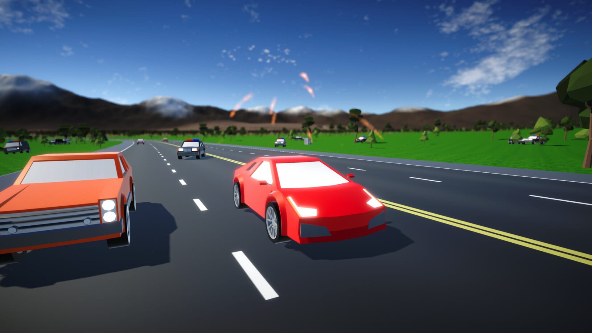 Foto do jogo The Pointless Car Chase: Refueled