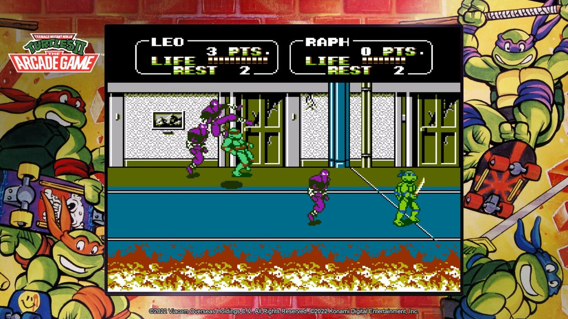 Foto do jogo Teenage Mutant Ninja Turtles: The Cowabunga Collection