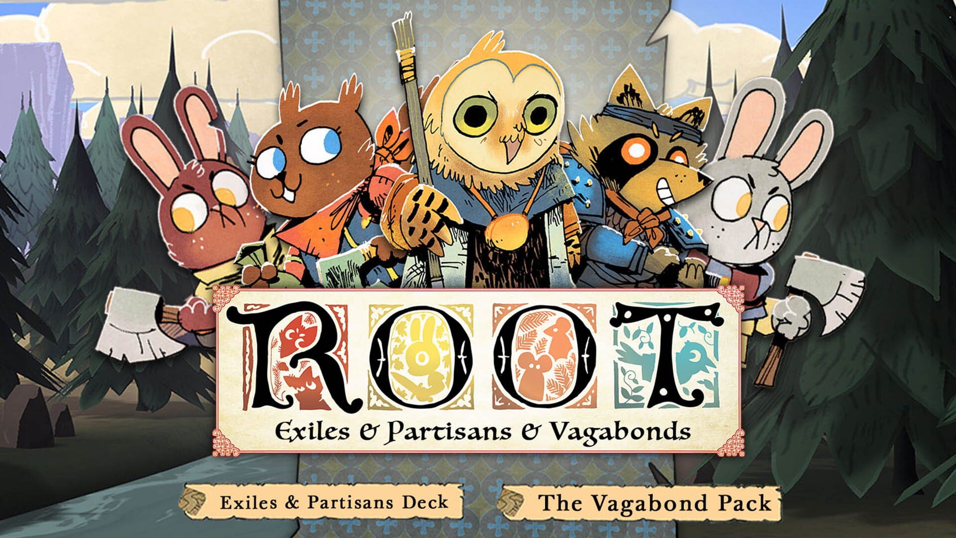 Foto do jogo Root: Exiles & Partisans & Vagabonds