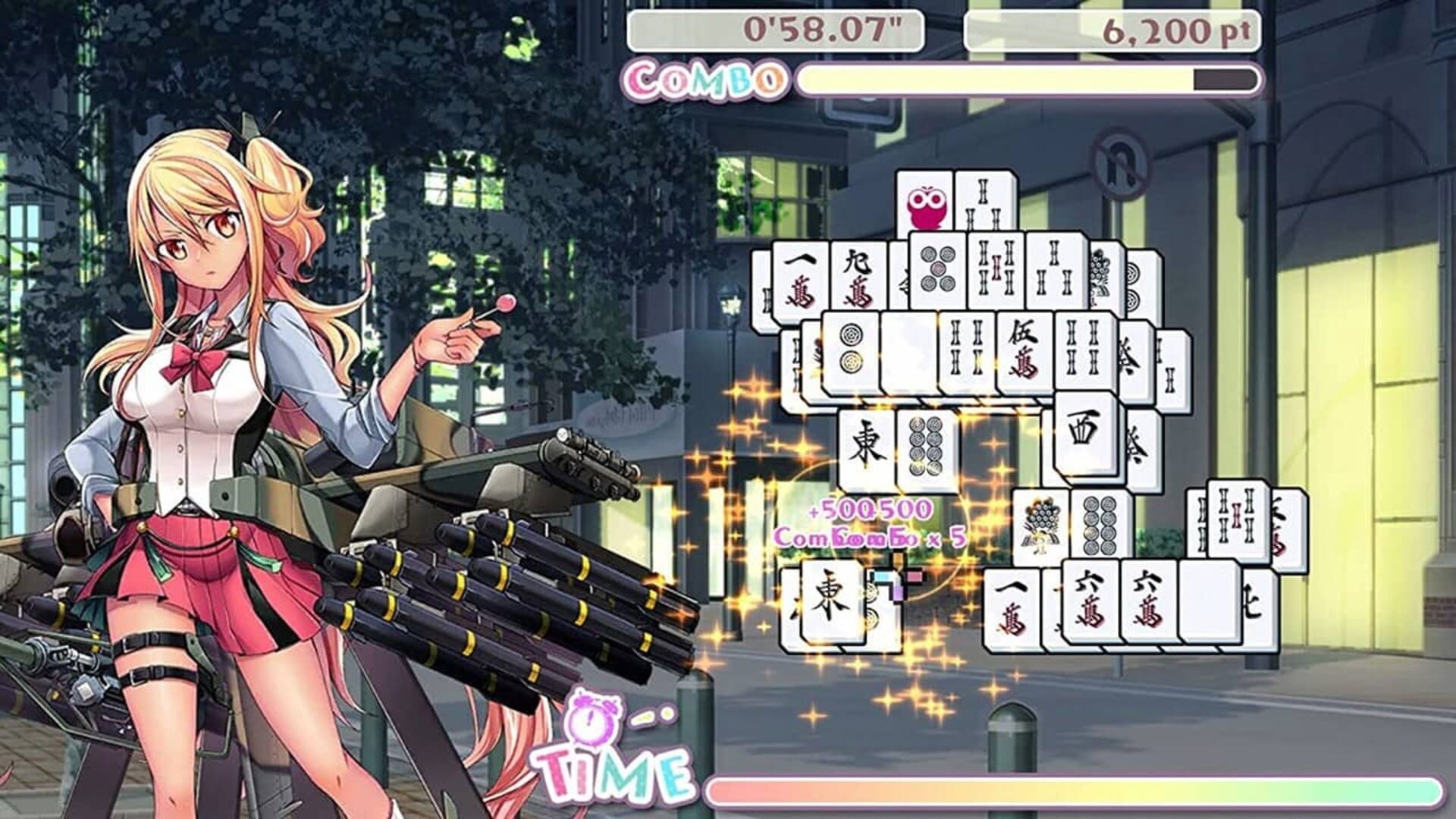 Foto do jogo Bishoujo Battle: Double Strike!