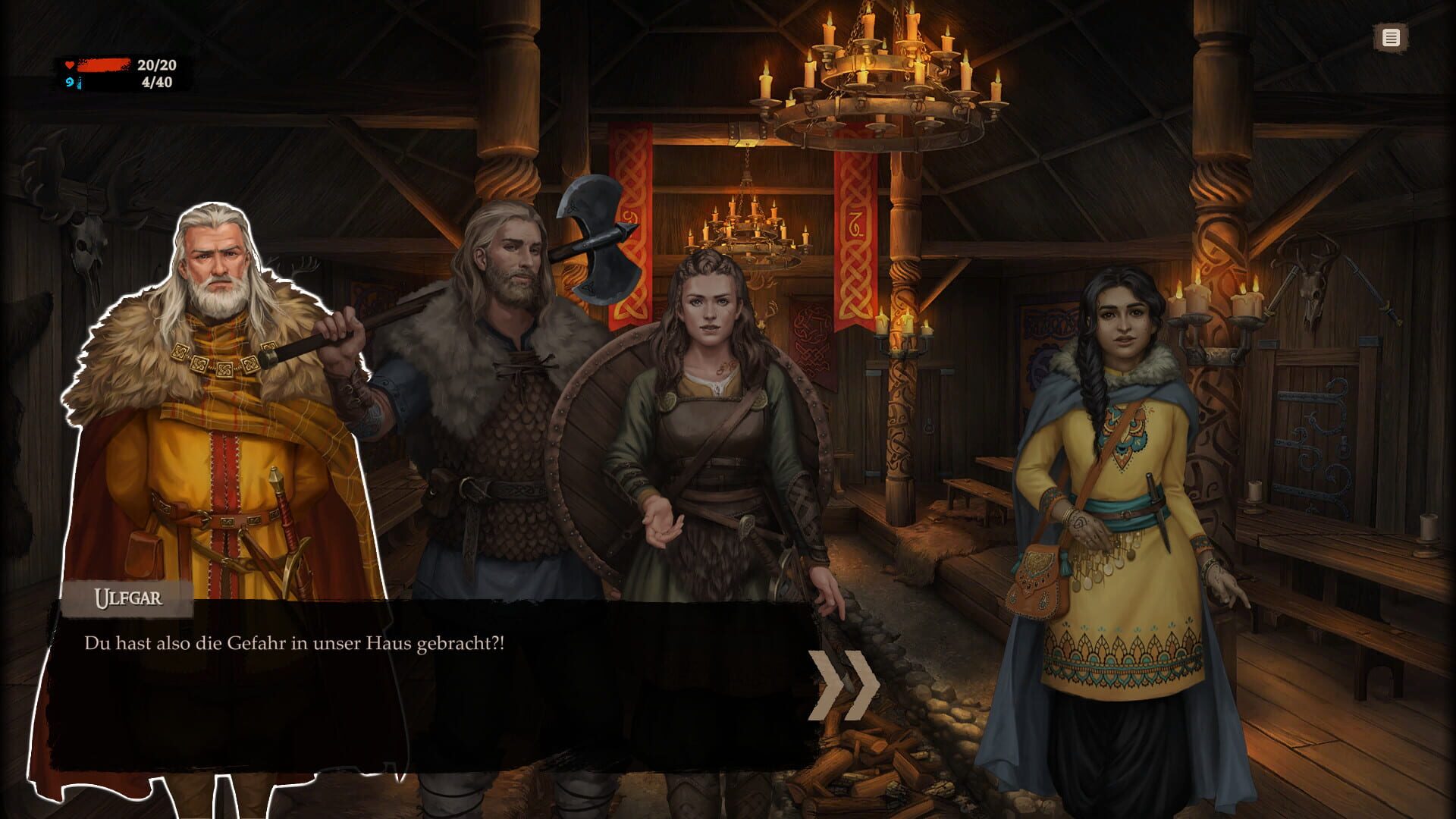 Foto do jogo Forgotten Fables: Wolves on the Westwind