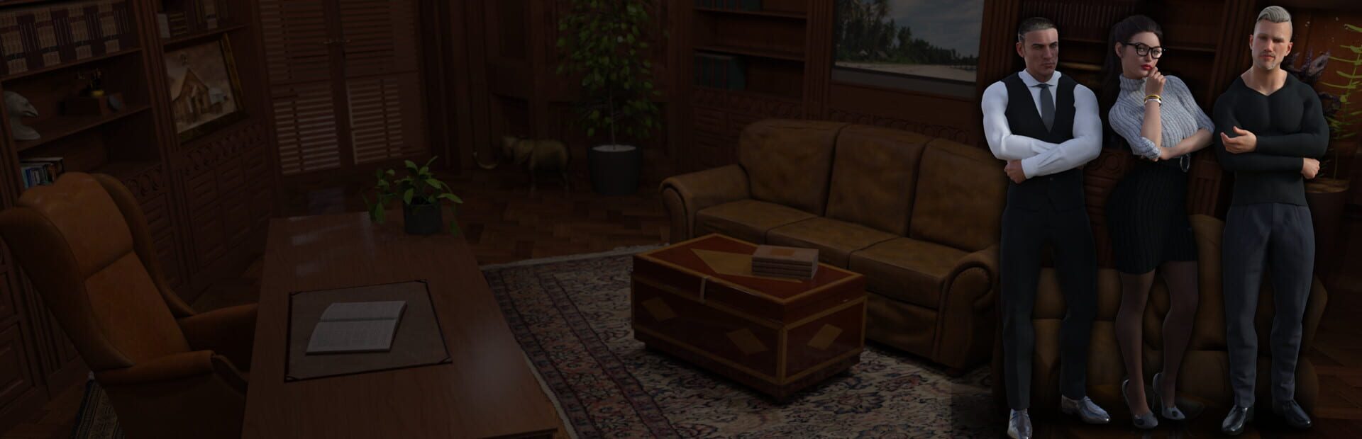 Foto do jogo Jigsaw Novel: Double Trouble