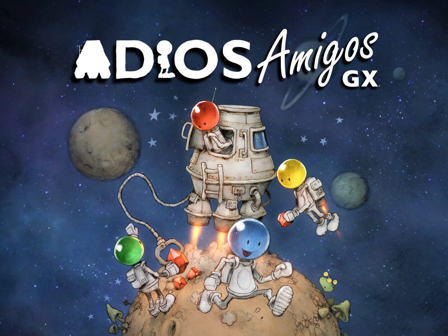 Foto do jogo Adios Amigos: Galactic Explorers