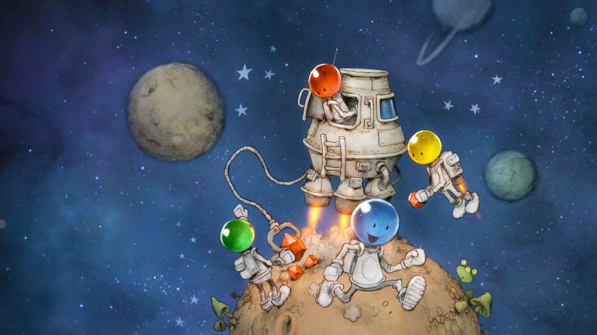 Foto do jogo Adios Amigos: Galactic Explorers