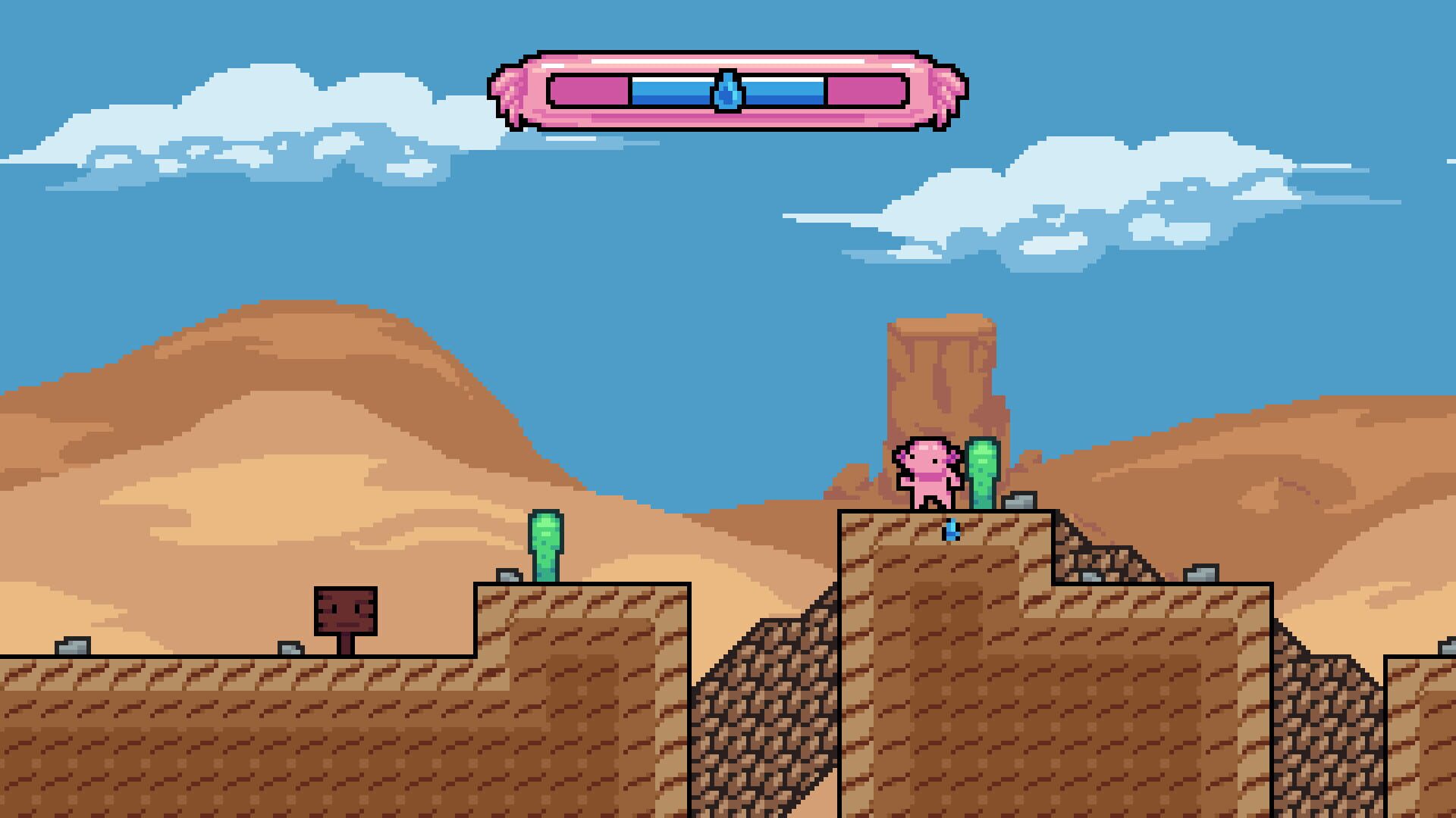 Foto do jogo Axolotl is Dry