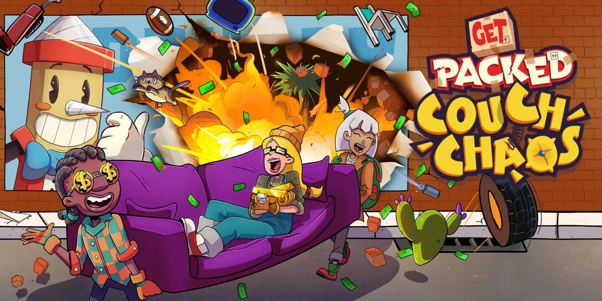 Foto do jogo Get Packed: Couch Chaos