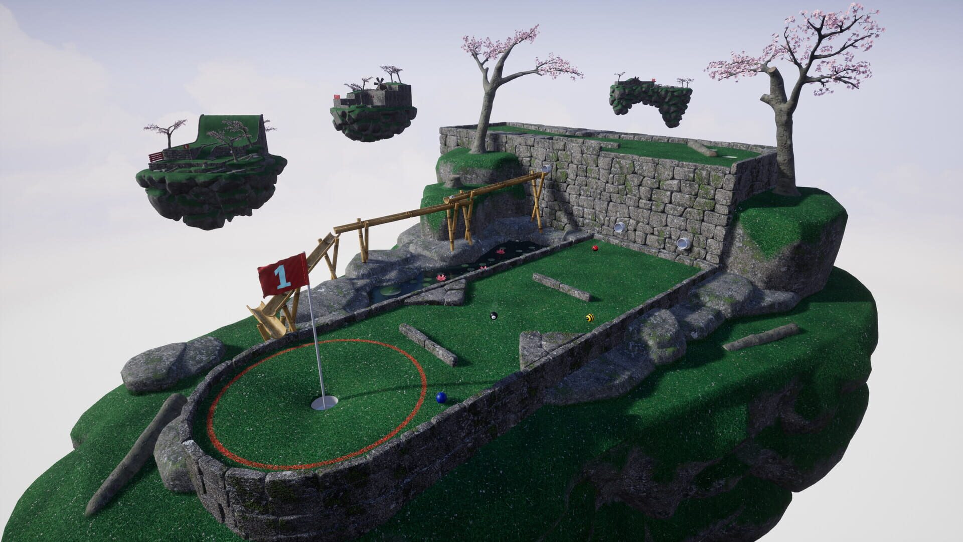 Foto do jogo Golfing In Aether