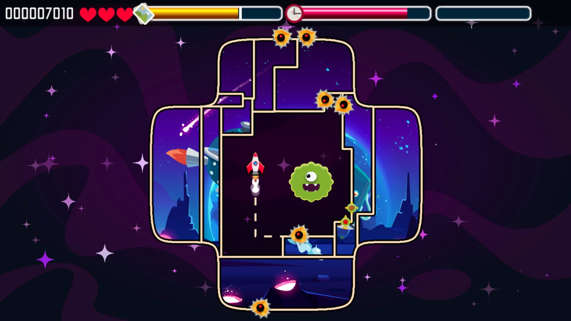 Foto do jogo Space Lines: A Puzzle Arcade Game