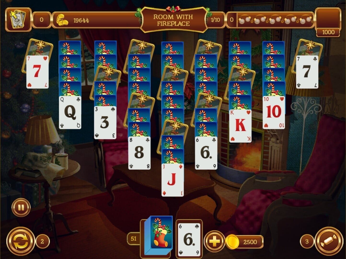 Foto do jogo Solitaire Game Christmas