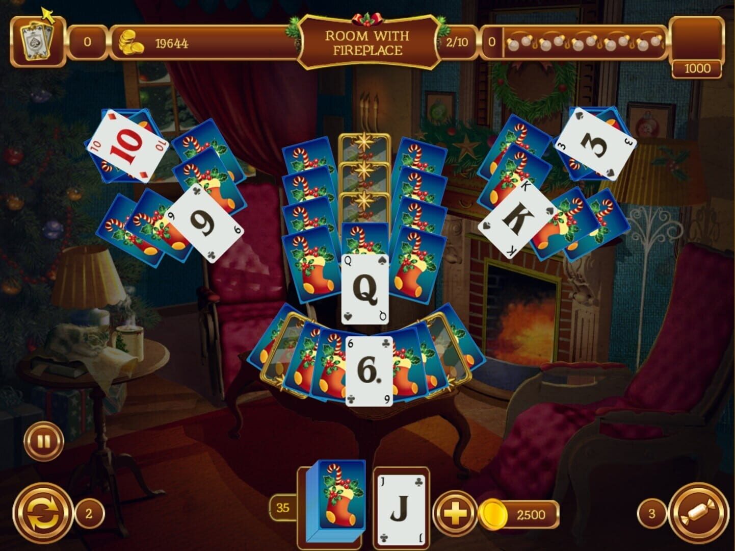 Foto do jogo Solitaire Game Christmas