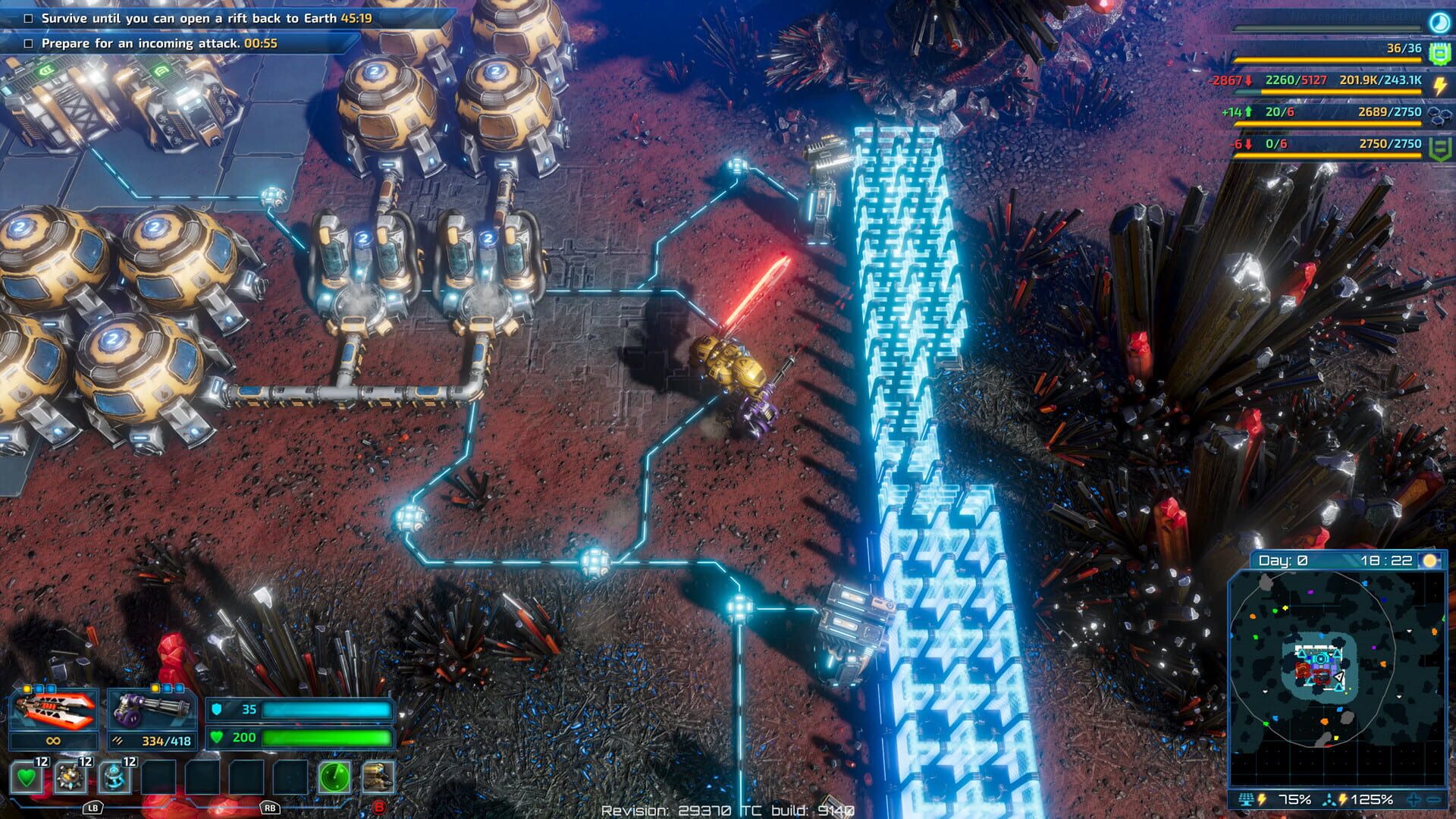Foto do jogo The Riftbreaker: Metal Terror