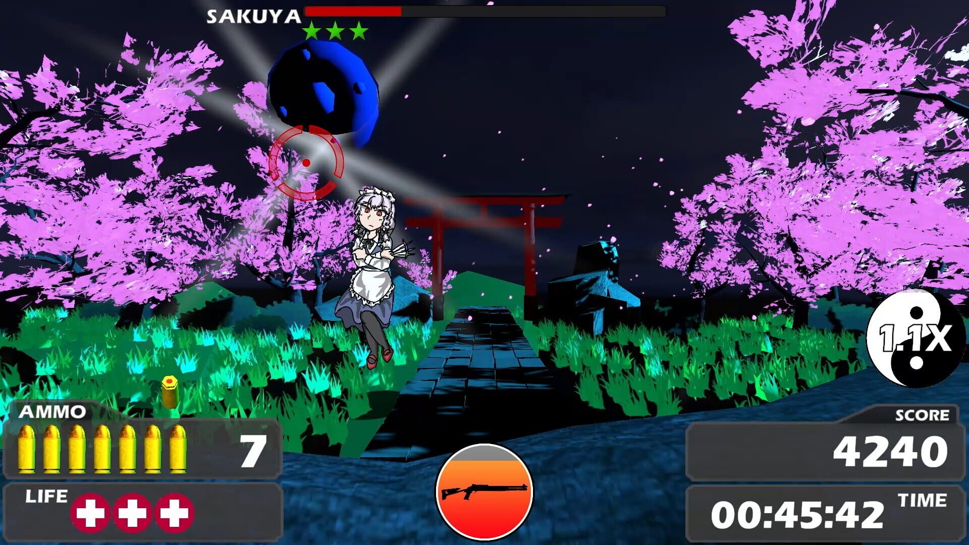 Foto do jogo Touhou Crisis