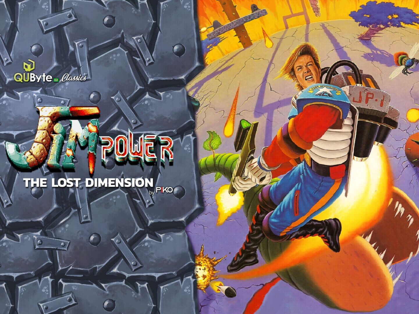 Foto do jogo QUByte Classics: Jim Power - The Lost Dimension by Piko