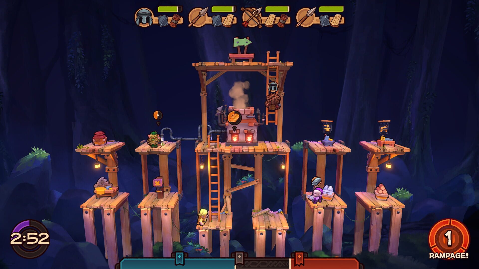 Foto do jogo Dorfs: Hammers for Hire