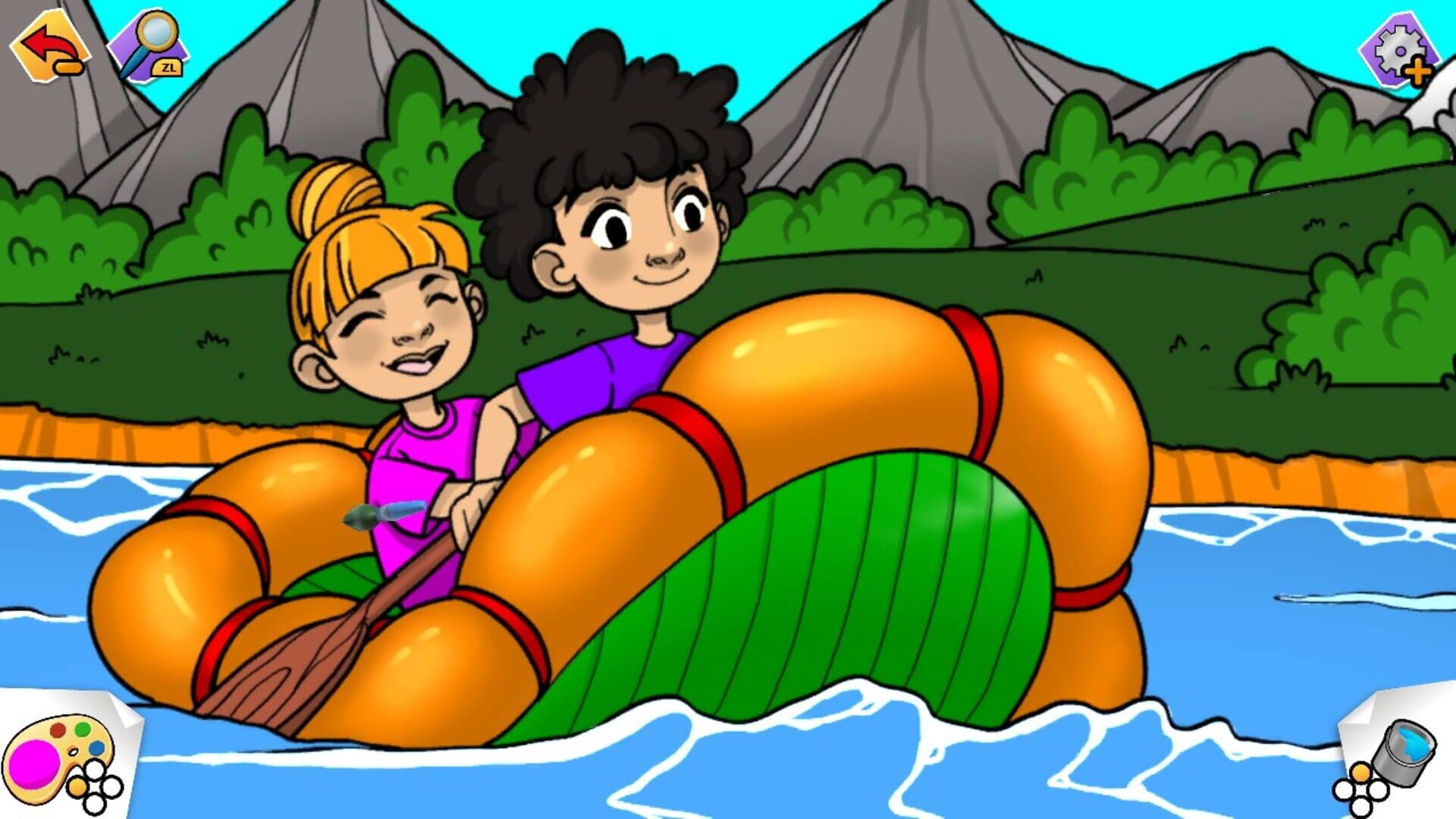 Foto do jogo Coloring Book: Treasure Adventure