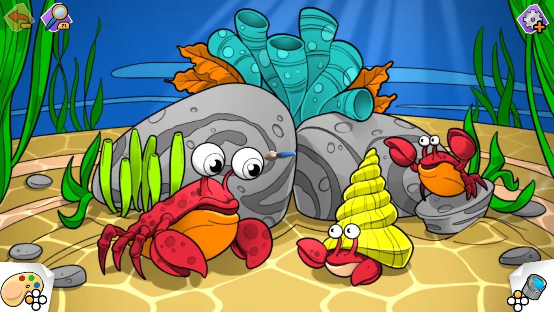 Foto do jogo Coloring Book: Ocean Animals