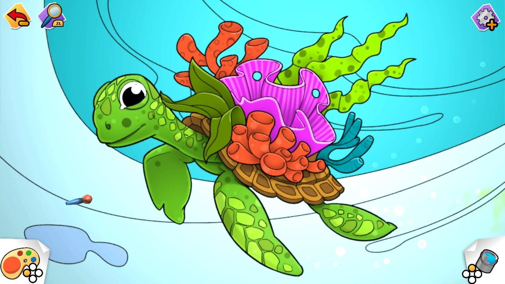 Foto do jogo Coloring Book: Ocean Animals