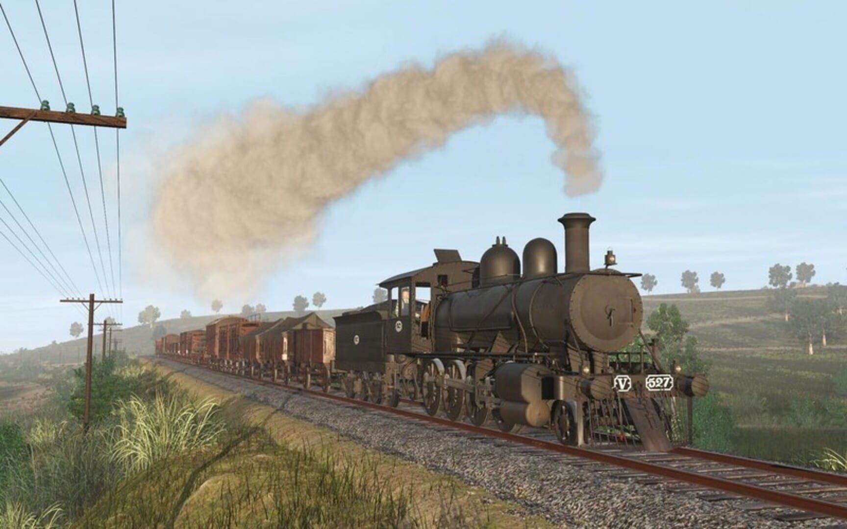 Foto do jogo Trainz Plus: Victorian Railways V class FL Black