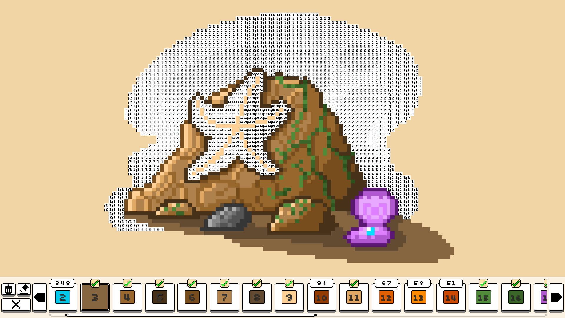 Foto do jogo Coloring Pixels: Summer Pack