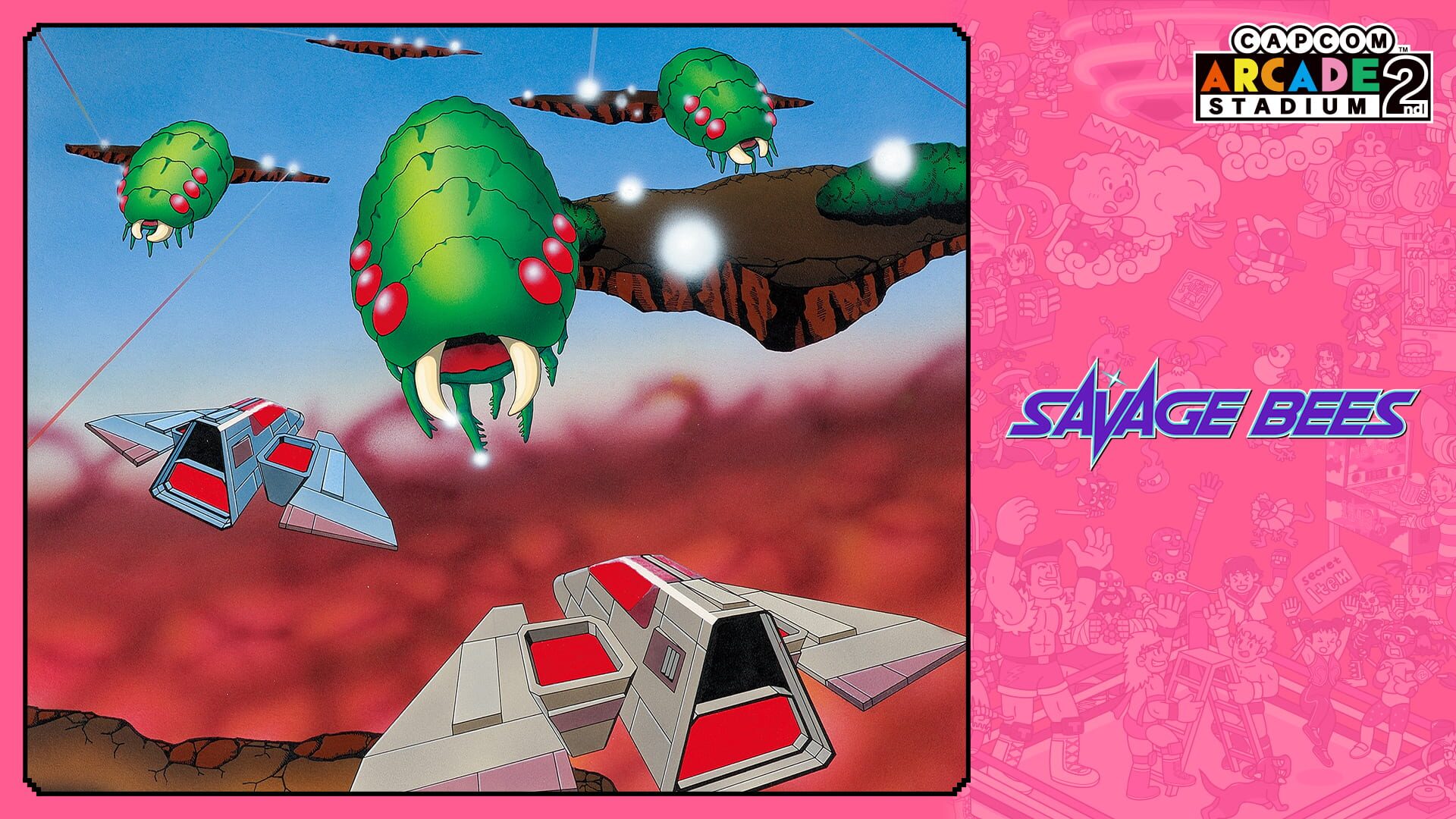Foto do jogo Capcom Arcade 2nd Stadium: Savage Bees