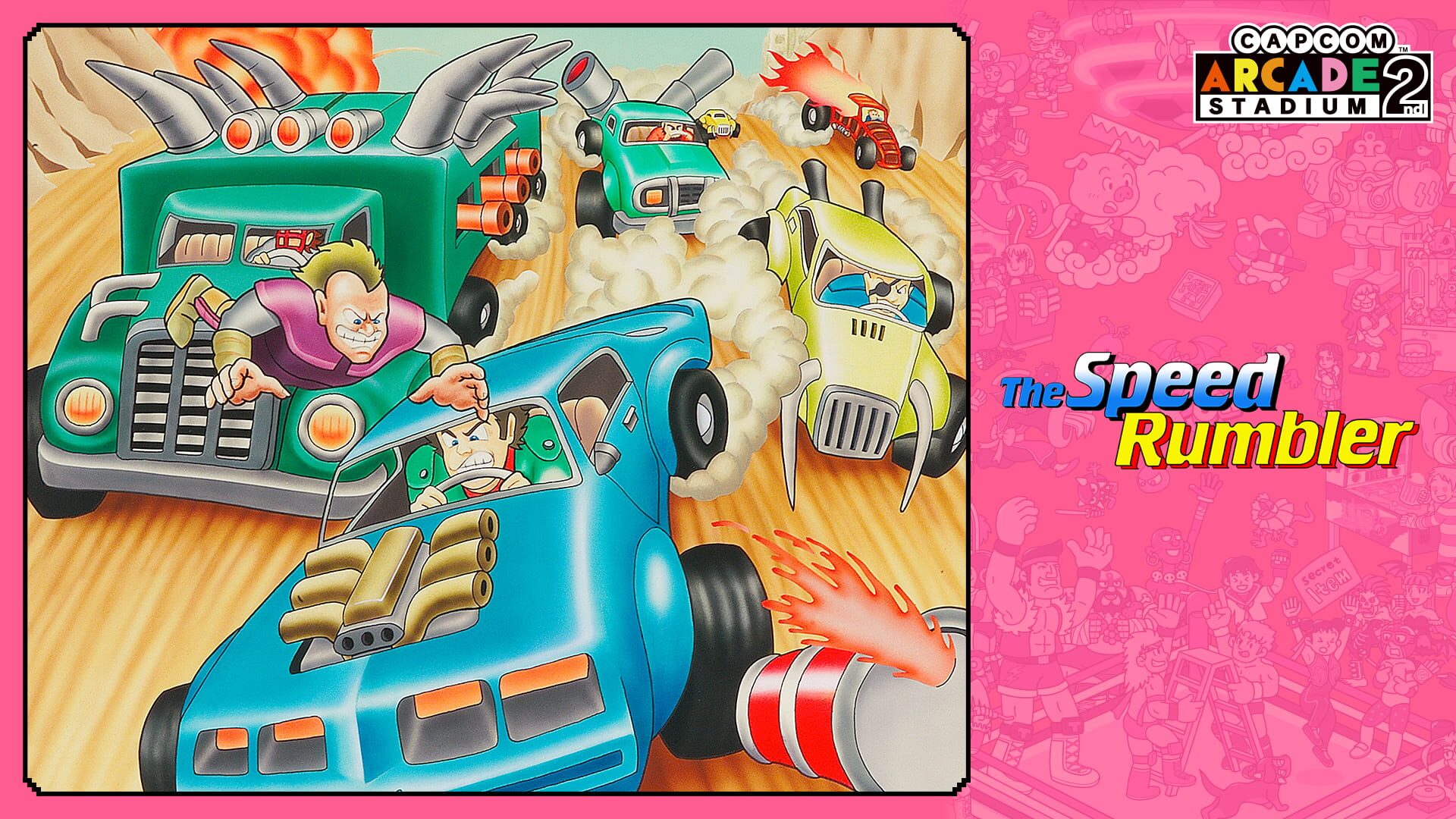Foto do jogo Capcom Arcade 2nd Stadium: The Speed Rumbler