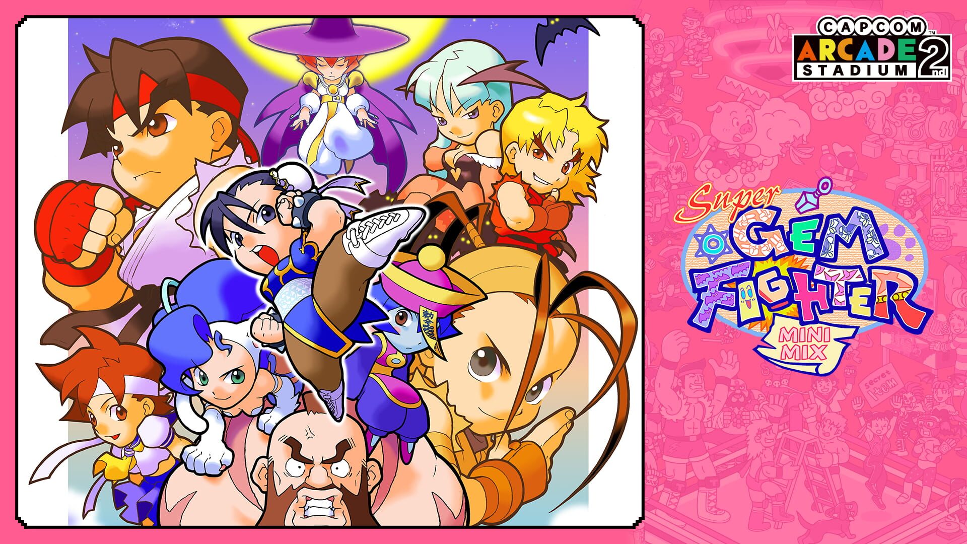 Foto do jogo Capcom Arcade 2nd Stadium: Super Gem Fighter Mini Mix