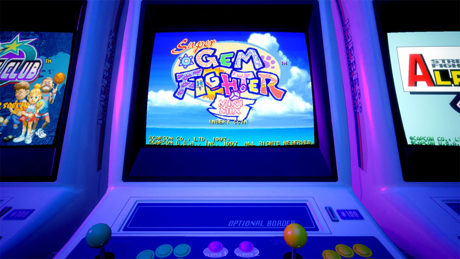 Foto do jogo Capcom Arcade 2nd Stadium: Super Gem Fighter Mini Mix