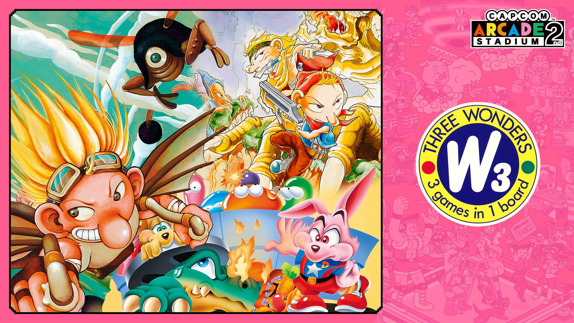 Foto do jogo Capcom Arcade 2nd Stadium: Three Wonders