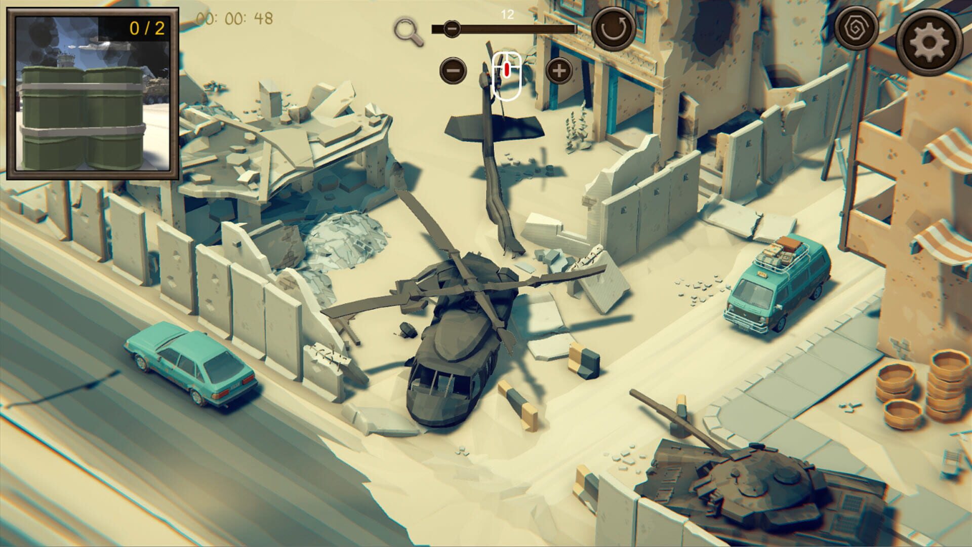 Foto do jogo Hidden Desert War: Top-Down 3D