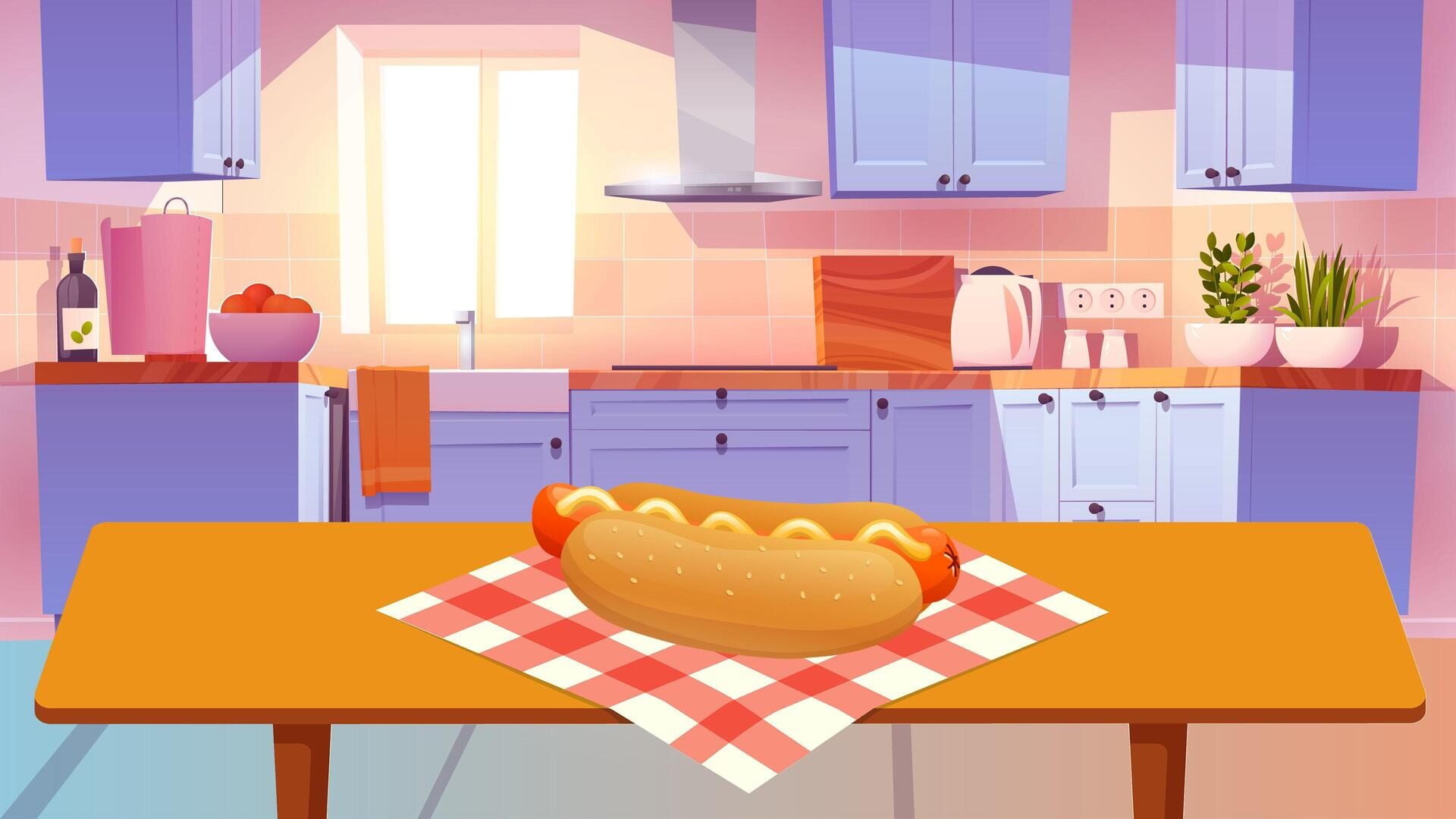Foto do jogo The Jumping Hot Dog