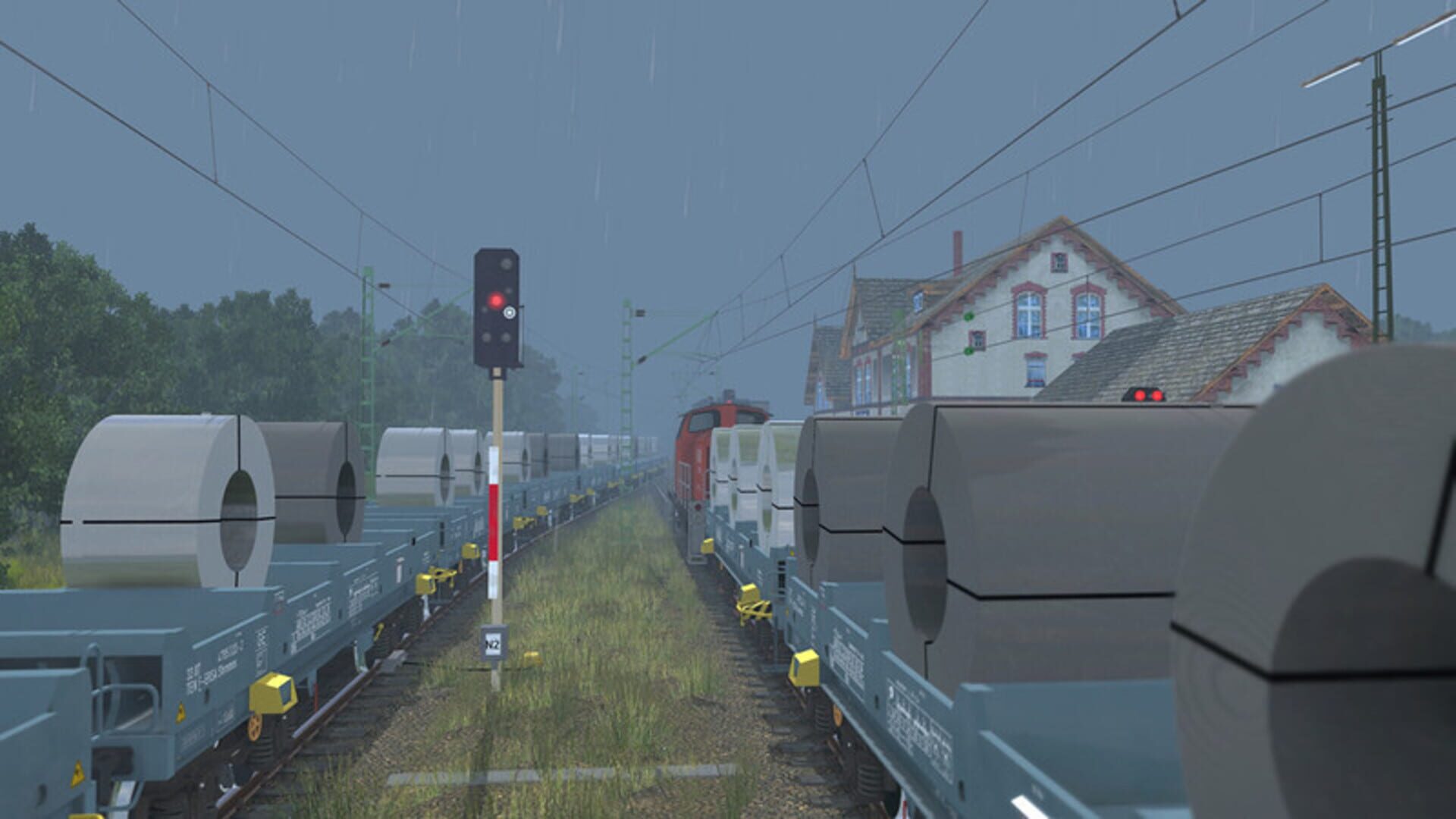 Foto do jogo Trainz Railroad Simulator 2022: Shmmns Coil Transporter