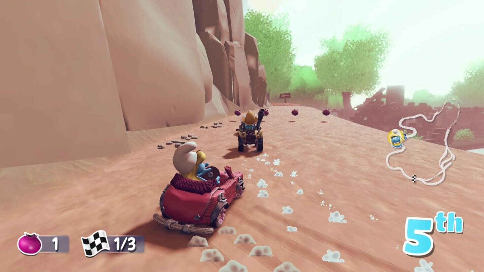 Foto do jogo Smurfs Kart