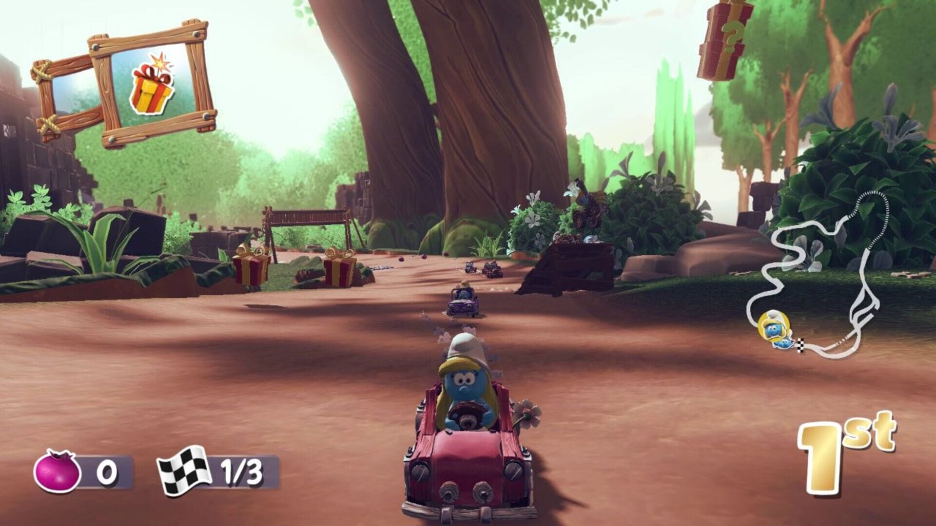 Foto do jogo Smurfs Kart